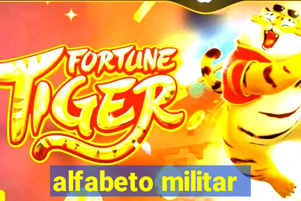 alfabeto militar